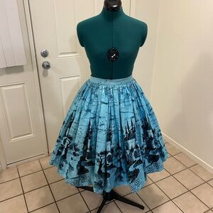 SOLD OFFLINE Pinup Couture Castle Skirt S